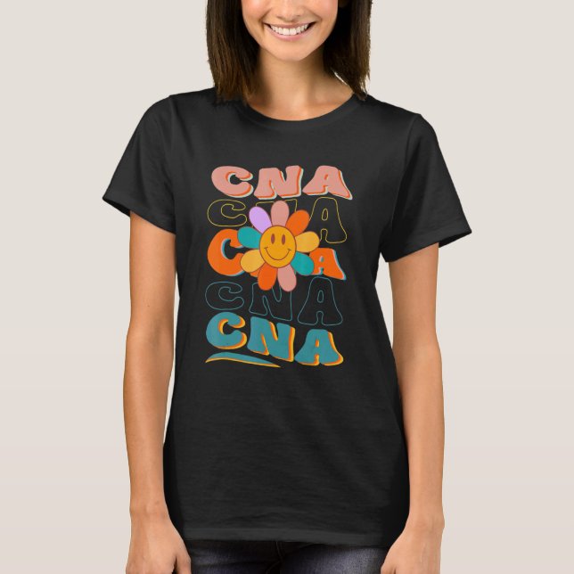 Camiseta Fun Hilarious CNA Meme Saying Daisy Nurse (Anverso)