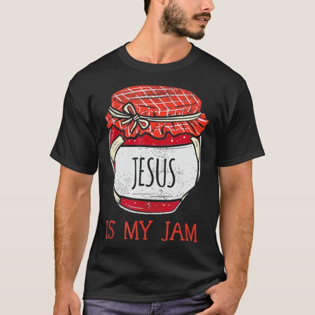 Camiseta Fun Inspirational Religious Meme  Cute Jesus Is My (Anverso)