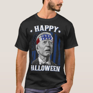 Camiseta Fun Joe Biden Feliz Halloween Confundido Para El 4