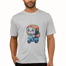 Fun Kawaii Sushi en una moto de reparto