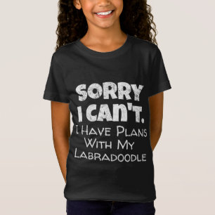 Camiseta Fun Labradoodle Dog Cita - Doodle Lover - Humorou