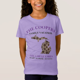 Camiseta Fun Lake Michigan Great State petoskey rock
