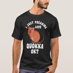 Camiseta Fun Love Quokka Marsupial Animal Quokka