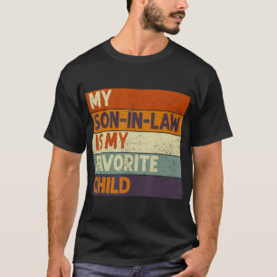 Camiseta Fun Madres Padres Día Mi Hijo En La Ley Es Mi Favo