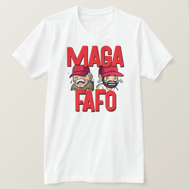 Camiseta Fun MAGA FAFO (Anverso del diseño)