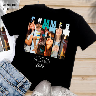 Camiseta Fun Modern Selfie Collage 12 Foto Personalizado Me