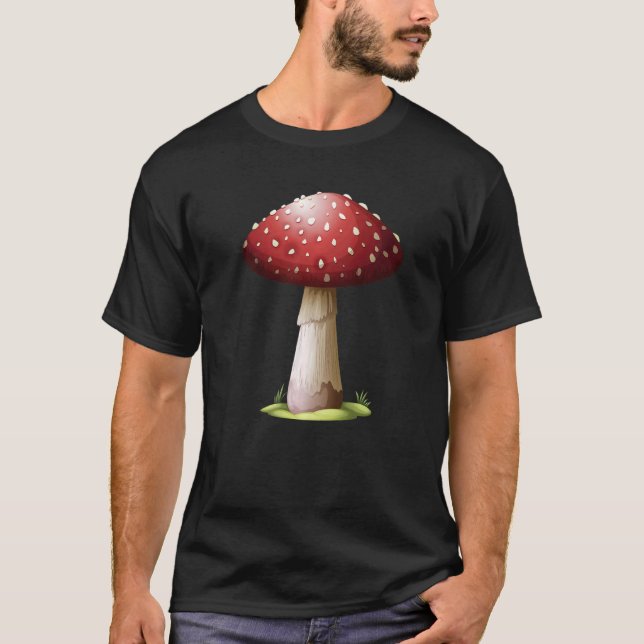 Camiseta Fun Mushrooms Foraging Mycology Fungi Cool Mushroo (Anverso)