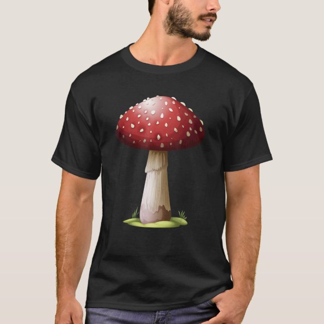 Camiseta Fun Mushrooms Foraging Mycology Fungi Cool Mushroo (Anverso)