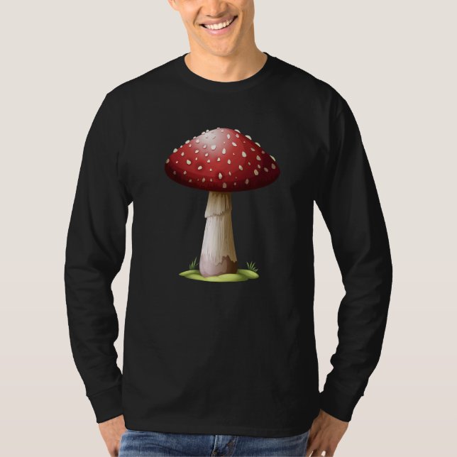 Camiseta Fun Mushrooms Foraging Mycology Fungi Cool Mushroo (Anverso)