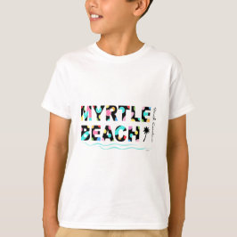 Camiseta Fun Myrtle Beach, Guay de tipografía SC