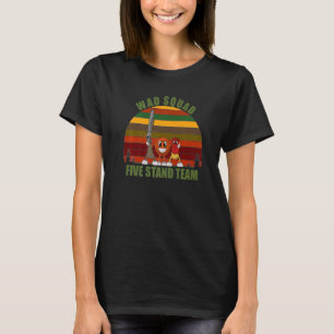 Camiseta Fun Novedad Clay Pigeon Team Wad Squad FIVE STAND