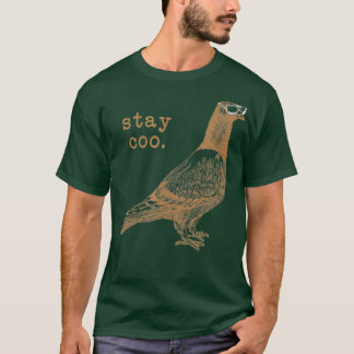 Camiseta Fun Pigeon Shirt Guay Bird con Sungafas Pun