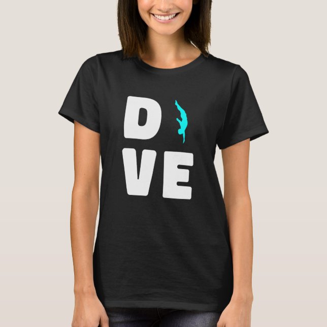 Camiseta Fun Platform Diver Springboard Diving (Anverso)