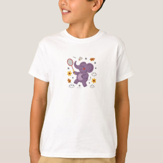 Camiseta Fun playing baby elephant 