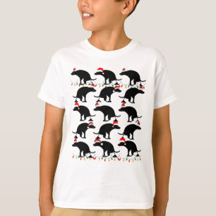 Camiseta Fun Pooping Dogs Santa Navidades