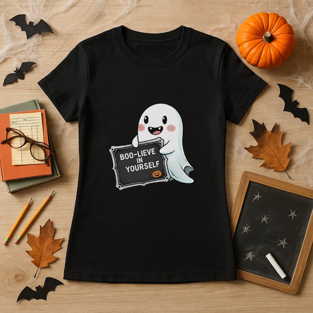 Camiseta Fun profesor de Halloween de estilo BOO en tu prop (Subido por el creador)