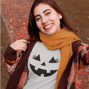 Camiseta Fun Pumpkin Smile Halloween Gift