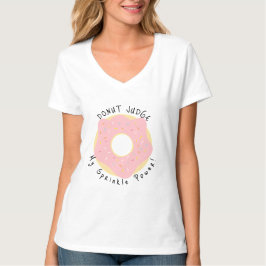Camiseta Fun pun cute DONUT Pink T-Shirt