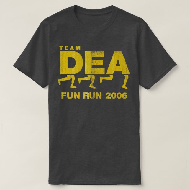 Camiseta Fun Run de DEA (Diseño del anverso)