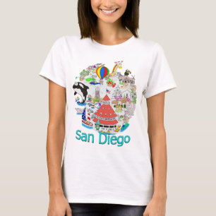 Camiseta Fun San Diego California