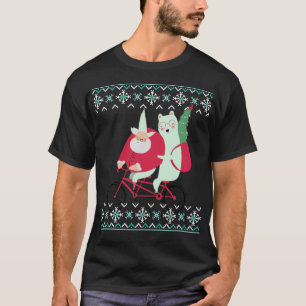 Camiseta Fun Santa Claus Navidades Vacaciones