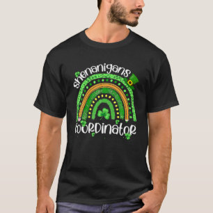 Camiseta Fun Shenanigans Coordinador St Patrick's Day Rainb
