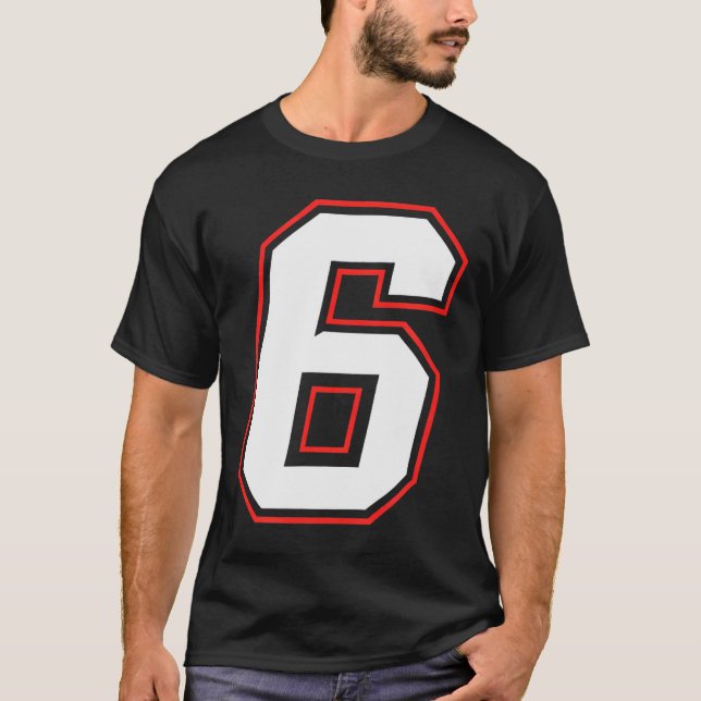 Camiseta Fun Six Seven 6 7 Meme Design  (Anverso)