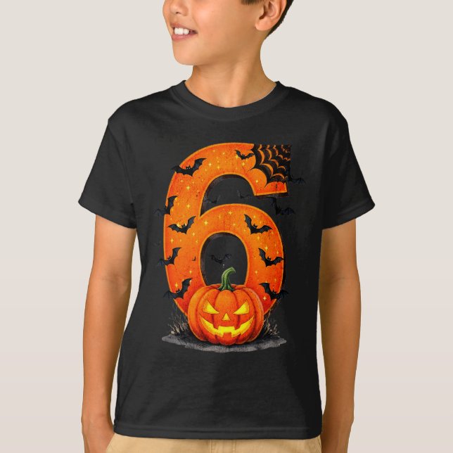 Camiseta Fun Six Seven 6 7 Meme Design Couples Halloween  (Anverso)