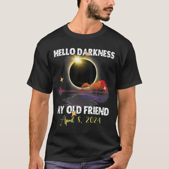 Camiseta Fun Solare Eclipse 2024 Para El 8 De Abril De 2024 (Anverso)