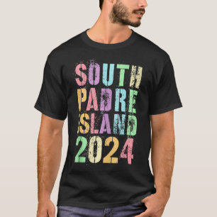 Camiseta Fun South PADRE ISLAND 2024 Primavera Rompe mejor