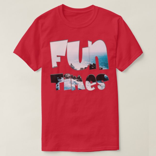 Camiseta Fun Times (Diseño del anverso)