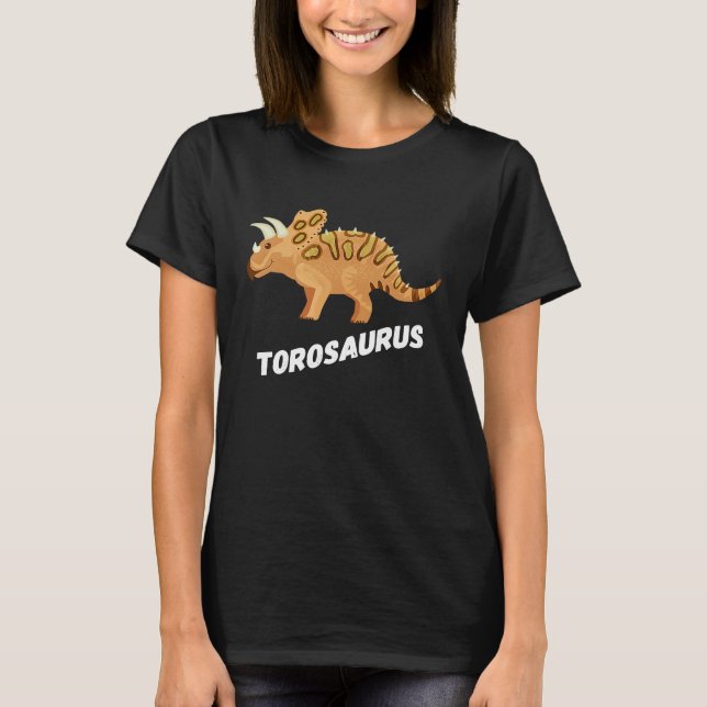 Camiseta Fun Torosaurus Dinosaur (Anverso)