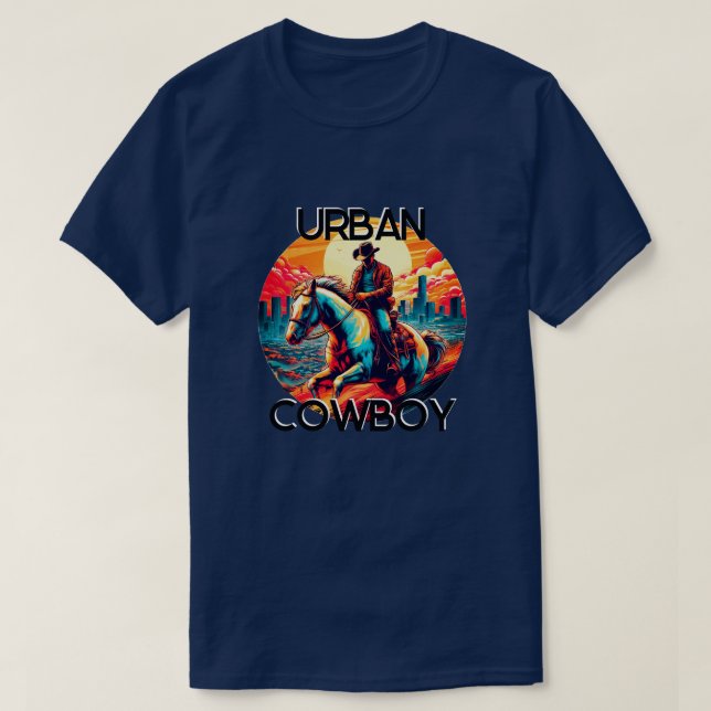 Camiseta Fun Urban Cowboy (Diseño del anverso)