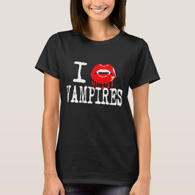 Camiseta Fun Vampire Heart Lover (Anverso)