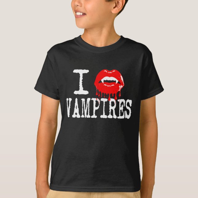 Camiseta Fun Vampire Heart Lover (Anverso)