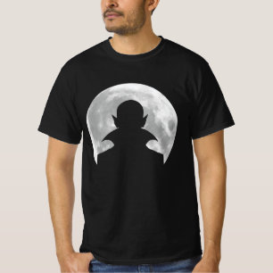 Camiseta Fun Vampiro Full Moon Sterry Creepy Spooky