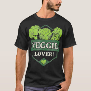 Camiseta Fun Veggie Lovers Vegans Vegetarian Tshirt Nutriti