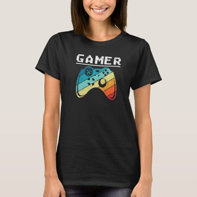 Camiseta Fun video games gamer gaming joke quote not gaming (Anverso)
