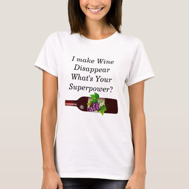 Camiseta Fun Wine T-Shirt (Anverso)