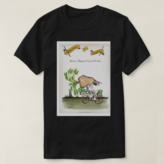 Camiseta Fun Yorkshire Parsnip (Diseño del anverso)