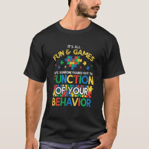 Camiseta Función del Comportamiento Autismo Conductismo Com