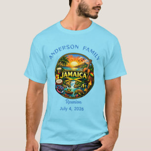 Camiseta función familiar en Jamaica