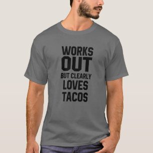 Camiseta Funciona Pero Ama Claramente A Tacos Funny Tank Ci