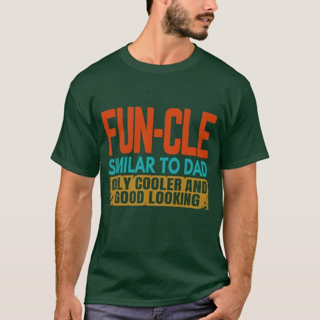 Camiseta funciona similar a papá sólo más fresco y de buen  (Anverso)