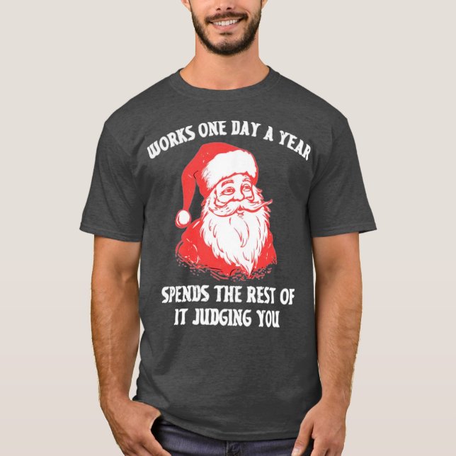 Camiseta Funciona un día al año (Anverso)