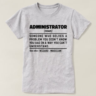 Camiseta Funcionalidad de administración de definición nuev