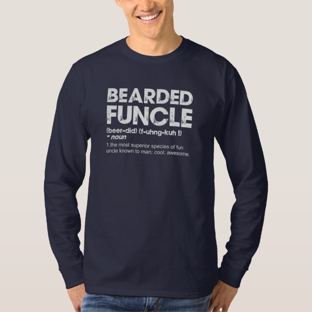 Camiseta Funcionalidad de barba (Anverso)