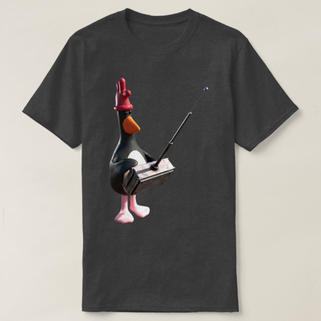 Camiseta Funcionalidad de control remoto de Mcgraw (Diseño del anverso)