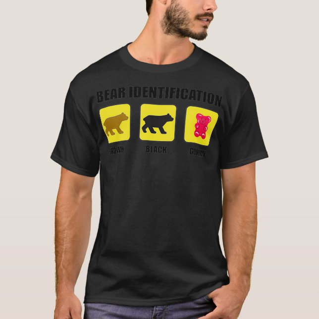 Camiseta Funcionalidad de identificación del oso (Anverso)
