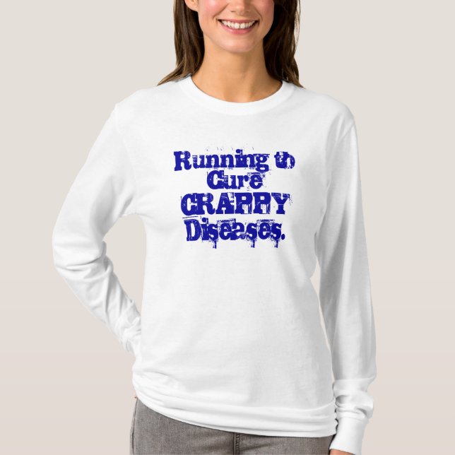 Camiseta Funcionamiento a las enfermedades de CureCRAPPY (Anverso)